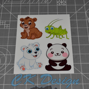 Cute Animals Decal Pack 3